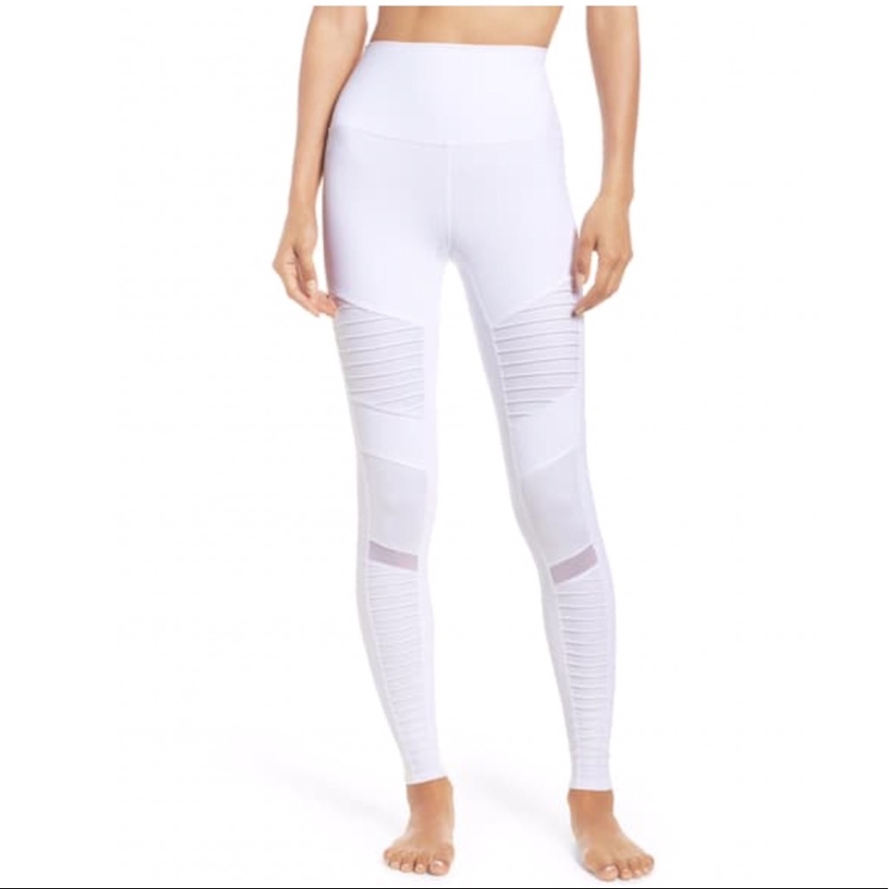 High Waist Moto Leggings